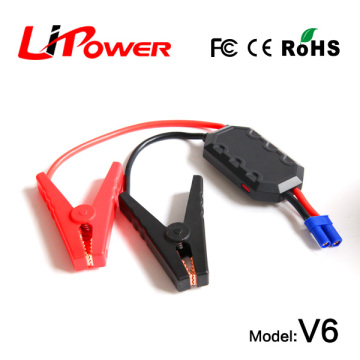 high capacity 12000mAh 12v lithium ion battery FCC, CE-EMC/SGS/ITS Certification mini car jump starter with battery cable